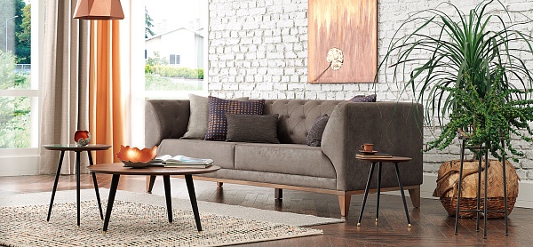 Диван 3х местный ALESSA