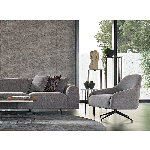 КРЕСЛО (ВРАЩАЮЩАЯСЯ НОЖКА) GIORNO