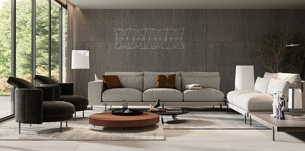 Угловой диван Санторини